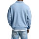 thumbnail image 3 of Ceisia Men's St. Patrick's Day Shamrock Print Waffle Knit Polo Sweater | Loose Drop-Shoulder Long Sleeve Pullover Gifts, 3 of 3
