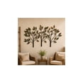 thumbnail image 2 of DecMode Brown Metal Tree Wall Decor, 2 of 9