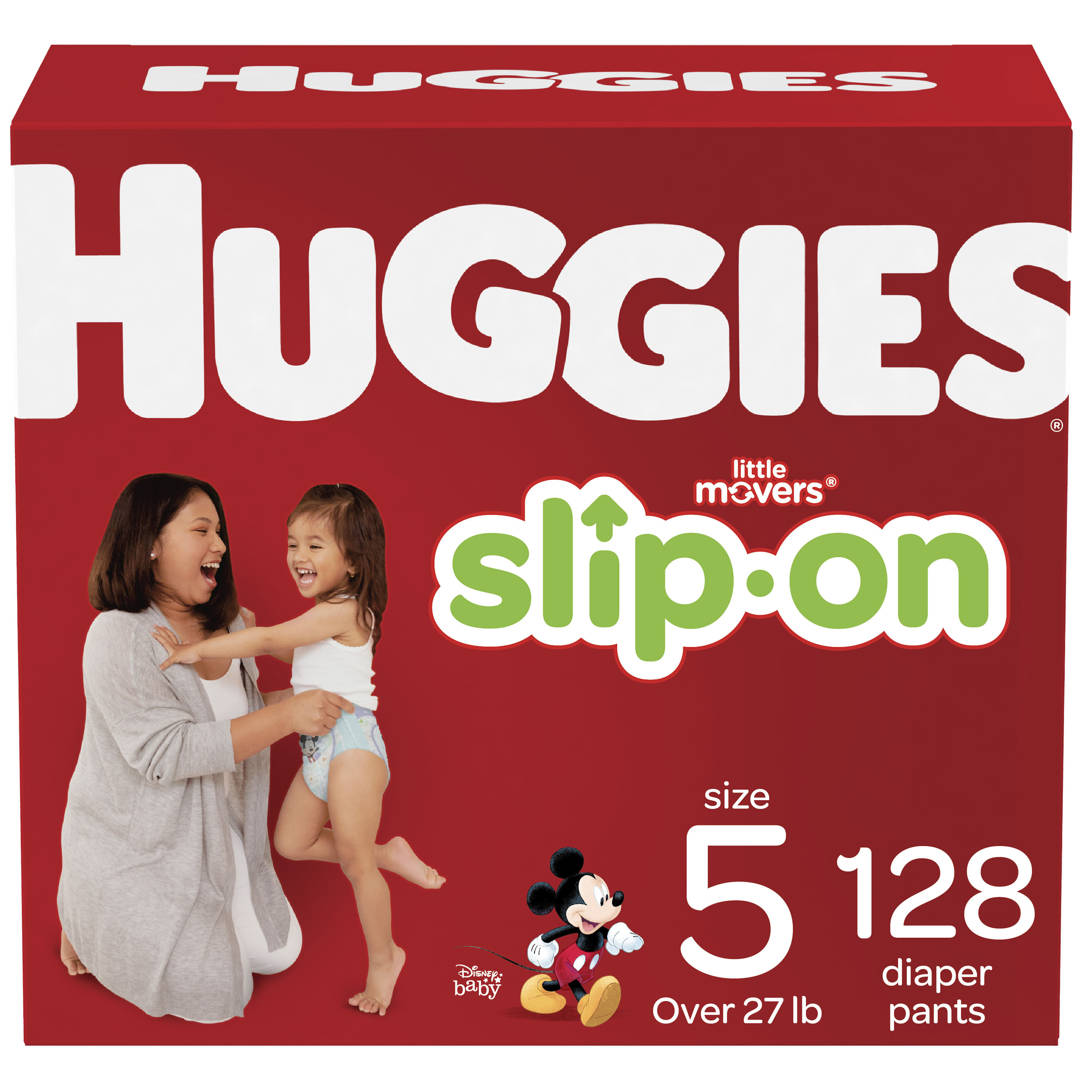 Huggies Little Movers Slip-On Diaper Pants, Size 5, 128 Ct - image 4 of 9