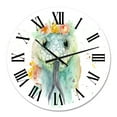thumbnail image 2 of Designart 1 in Quartz Farmhouse Wall Clock, 2 of 5