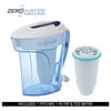 ZeroWater 12 Cup Ready-Pour Pitcher with 2 Filters & TDS Meter, ZD-012RP