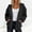 aa03_Black, variant on Elvqul Womens Sweatshirts Loose Hoodies Long Sleeve Pullover Fashion Crew Neck Tops for Women