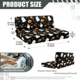 thumbnail image 7 of FOR U DESIGNS Ghost Pumpkin Spider Web Pattern 2 Pack RV Dinette Cushion Covers Washable Camper Cushion Slipcover Scratch-Resistant Sofa Chair Cover Camper Seat Covers Dinette Booth Halloween Decor, 7 of 7