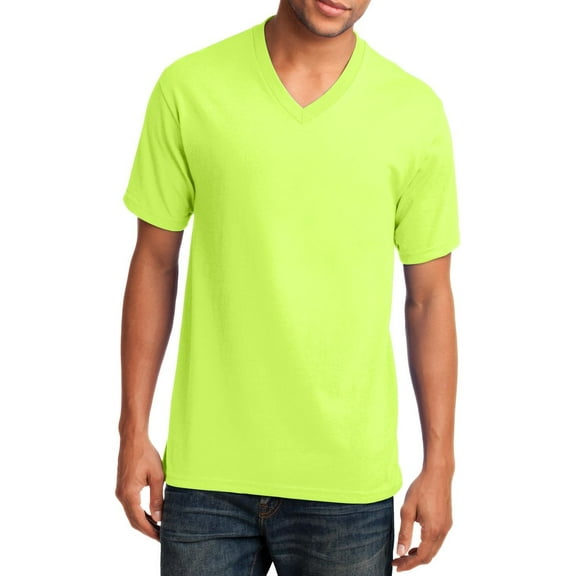 JustBlanks Essential V Neck Tee Cotton Shirt for Casual Wear