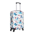 thumbnail image 3 of Haiem Party Shark Cute Luggage Cover Printed Suitcase Covers for Luggage Elastic Washable Suitcase Protector Fits 18-32 Inch Luggage-Small, 3 of 9