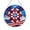 C, variant on American Flag Acrylic Jigsaw Puzzle Suncatcher for 4th of July, 2D Triple Layer Patriotic USA Window Decor DIY Kit, Stars and Stripes Ornament, Red White Blue,C