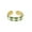 M-C, variant on Rinsvye Gemstone Gold Ring Gemstone Womens Thumb Ring Rose Rings Chunky Ring Wave Rings E Ring Spoon Rings