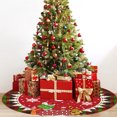 Home Decor Christmas Digital Print Christmas Tree Skirt Party Christmas