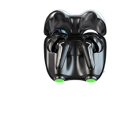 thumbnail image 1 of Auriculares inalámbricos Bluetooth para deportes electrónicos, resistentes al agua, reducción de ruido, TWS, control táctil, color negro, 1 of 5
