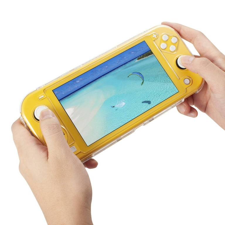 Nintendo Switch Lite イエロー クリアケース Insten Clear Case for Nintendo Switch Lite, Transparent Slim Hard