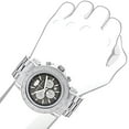 thumbnail image 3 of Large Face Watches for Men: 0.25ct Diamond Watch Chronograph, 3 of 4