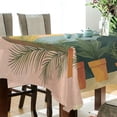 thumbnail image 5 of Yayeee Tablecloths 54" x 72" Rectangle Wrinkle Resistant Party Table Cover, Boho Plants, 5 of 8