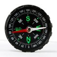 thumbnail image 1 of Newly Upgraded Version 5 PACKS Simple Light Compasses Compass Travel Camping Good Helper Outer Diameter 4.5cm Mini Travel Camping Compass Black, 1 of 5