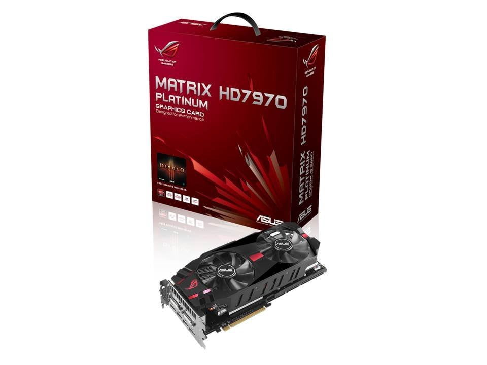 Asus AMD Radeon HD 7970 Graphic Card, 3 GB GDDR5