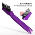 thumbnail image 1 of KONTONTY 4Pcs Small Hair Brush Cleaner Set Assorted Colors for Travel Home and Salon Use, 1 of 6