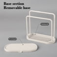 thumbnail image 4 of Wall-Mounted Kitchen Dishcloth Rack with Detachable Drainer, Multi-Functional Sponge and Utensil Organizer, 4 of 6