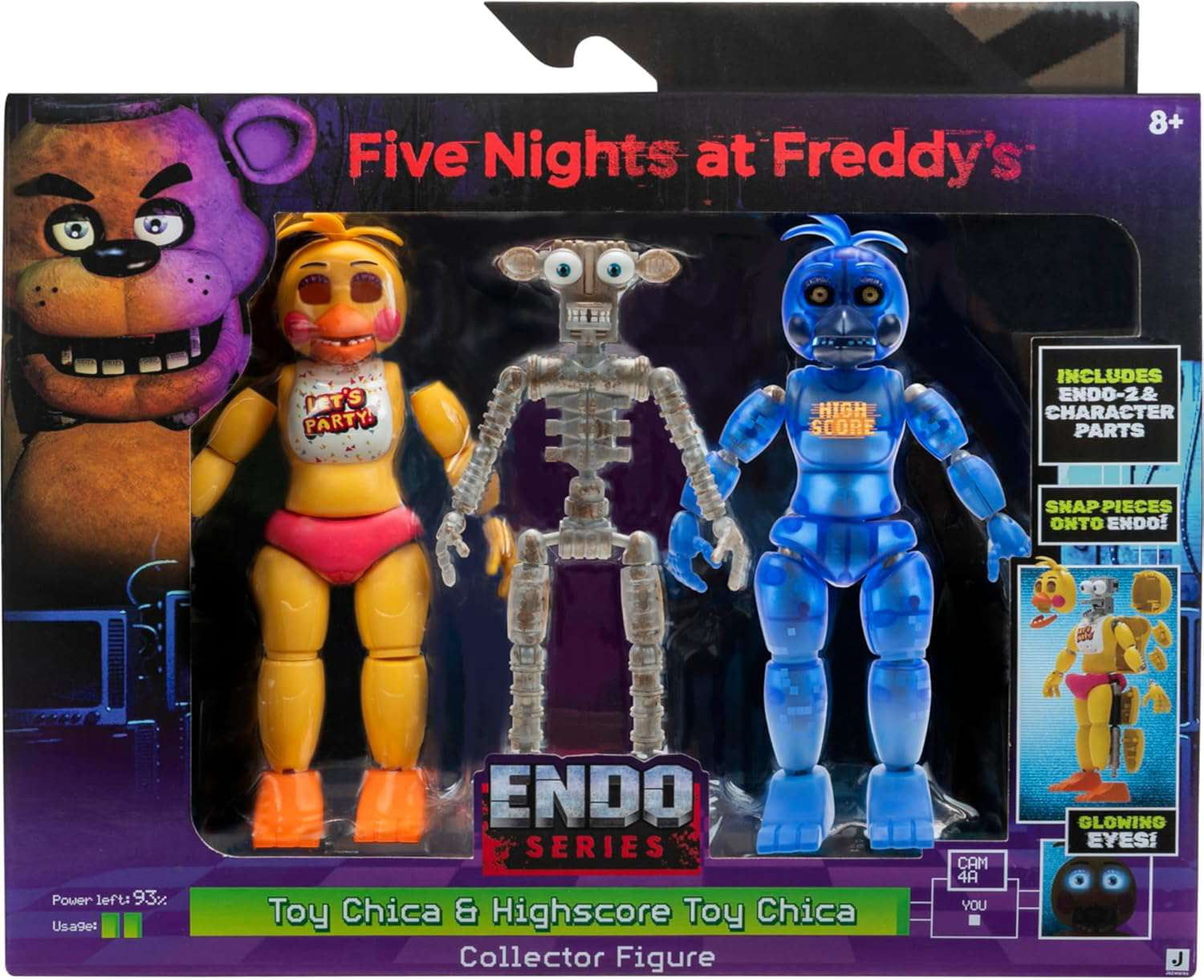 Five Nights at Freddy's 8-Bit Buildable Figure: Plush Freddy