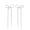 white, variant on 2Pcs Bow Earrings,Skin-Safe Bow Earrings for Women,Graceful Size Gold Bow Earrings,White