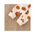 thumbnail image 7 of Jxzom Infant Baby Boy Girl Halloween Outfit Pumpkin Print Long Sleeve Romper Oversized Zipper Jumpsuit 0 6 12 18 24 Months Cute Clothes, 7 of 7