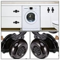 thumbnail image 2 of MLINS  4 Pcs Zinc Alloy Handle Vintage Bronze Knobs Handles Cabinet Kitchen Black, 2 of 8