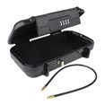 thumbnail image 1 of yuksok Portable Lock Box Lightweight Storage Box for Gifts Outdoor Sports Traveling Black, 1 of 9