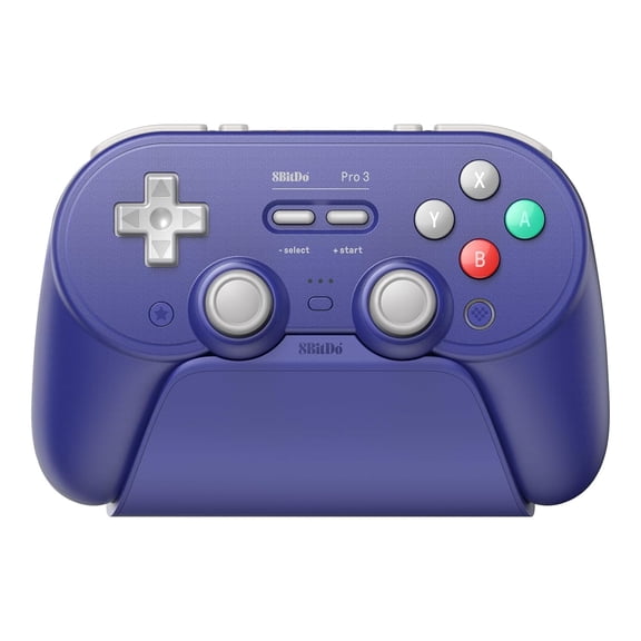 8BitDo Pro 3 Bluetooth Gamepad for Switch 2, PC, and Apple - Purple
