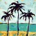 thumbnail image 3 of Athas, Vas 20x20 Black Modern Framed Museum Art Print Titled - Tres Palmas, 3 of 5