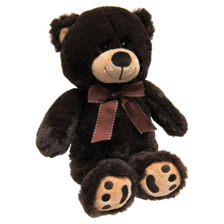 JOON Mini Teddy Bear, Dark Brown, 13 Inches