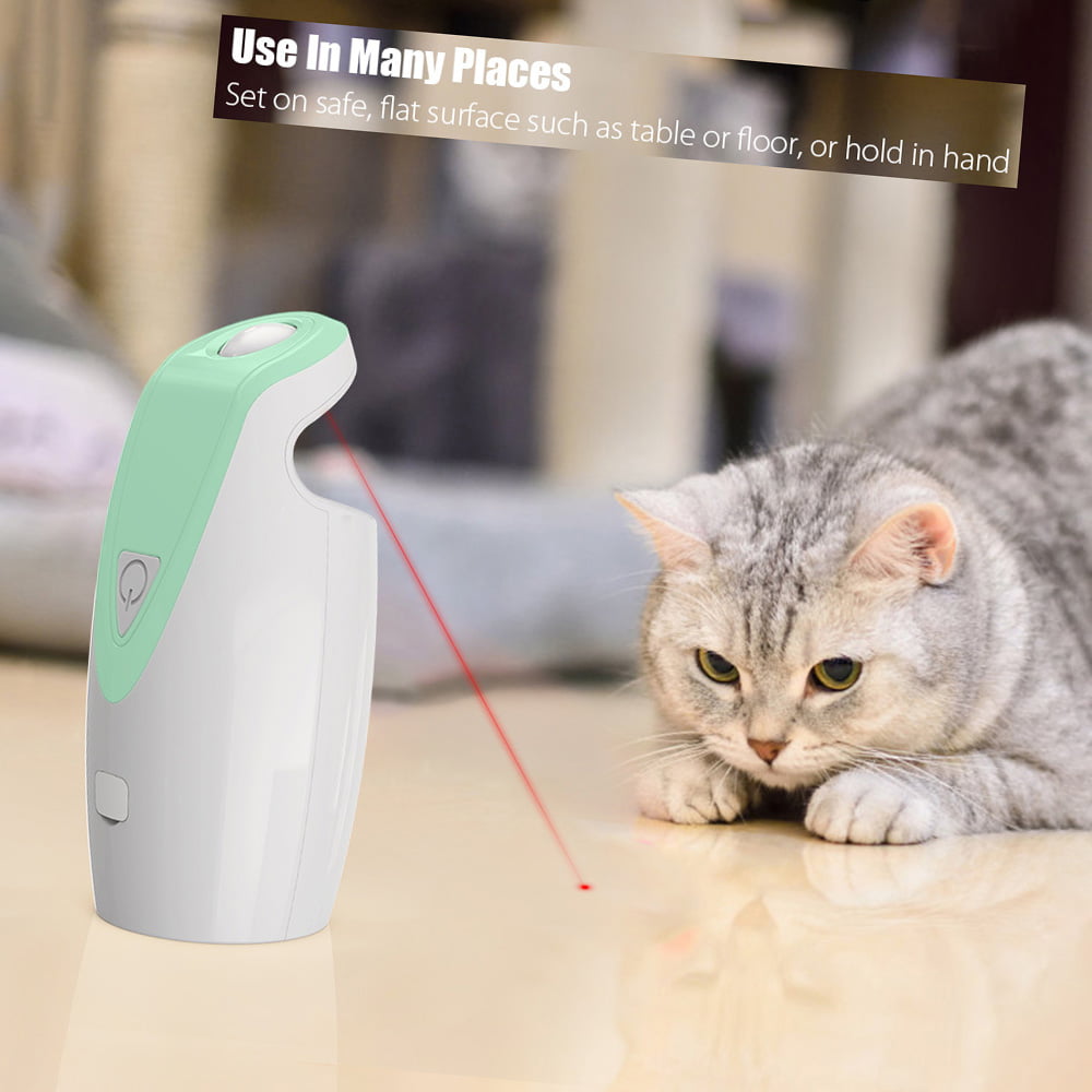 Cat Kitten Pet Teaser Turkey Feather Interactive Stick Toy Wire Chaser WandSETC 