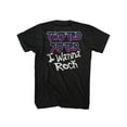 thumbnail image 3 of Twisted Sister I Wanna Rock Black Adult T-Shirt, 3 of 3