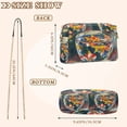 thumbnail image 4 of FORMRS Women Crossbody Purse with Chain Strap Vegan Leather Shoulder Handbag, Colorful Goldfish, 4 of 7