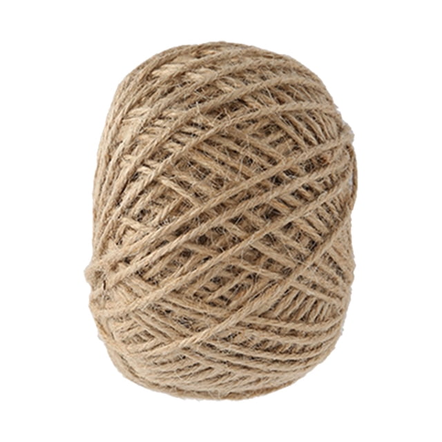 Delgado Cordón Cuerda Hilo Marrón 328 Pies Multifunción para Macrame Tejido Navideño