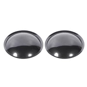 SDFGTstore 2Pcs Lightweight Loudspeaker Mylar Hat Speaker Accessories Woofer Loudspeaker Dome Dust Cap Very Thin Dust Cover