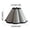 Gray, variant on Leodye 1PCS Petal Shape Lamp Shade, Detachable Shading Cover Accessory, Soft Light Modification, for Home Decor Table Lamp Matching -9.84×5.51×3.35in