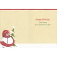 thumbnail image 2 of LPG Greetings Snowman with Long Red Scarf Box of 18 Beth Yarbrough Holiday Cards, 2 of 2