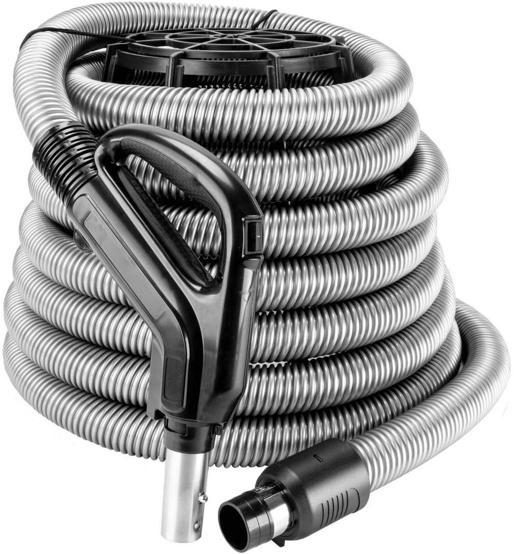 ZVac Universal Central Vacuum Hose 30FT Direct Connect Low Voltage