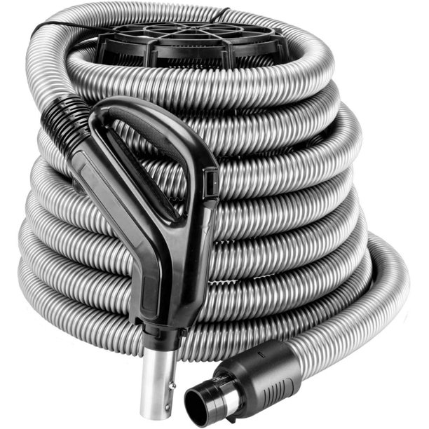 ZVac Universal Central Vacuum Hose 30FT Direct Connect Low Voltage