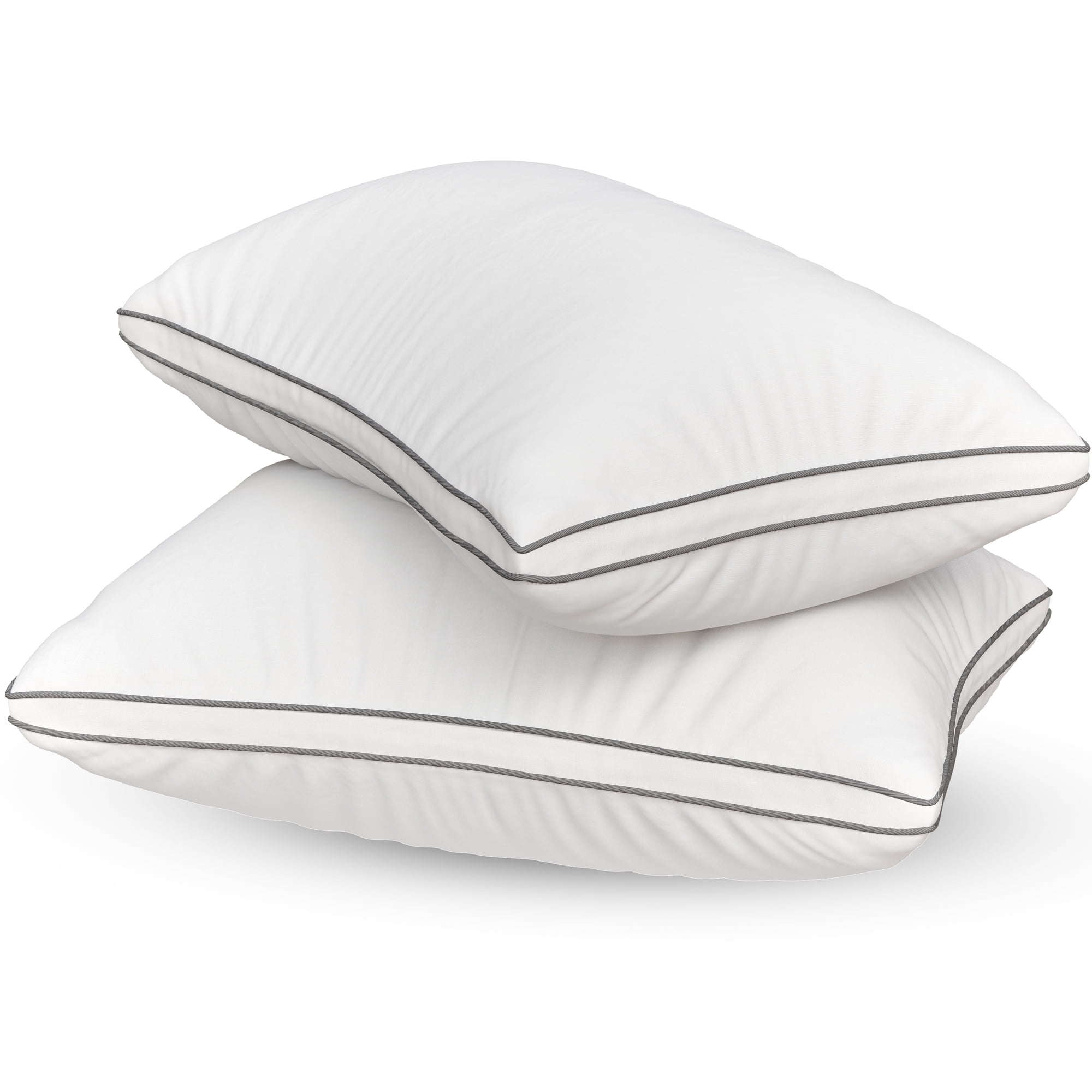 Cherilon Bed Pillows Queen Size Set of 2 - Luxury Down Alternative Pillow - 5 Star Hotel Pillows for Back, Side and Stomach Sleepers - Gusseted Soft Pillows for Sleeping, Bedroom Queen Pillows