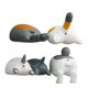 thumbnail image 1 of Paquete de 4 imanes de nevera de gato para la escuela, aula, oficina, divertido gatito, decoración de cocina, imanes de nevera, adorno perfecto para pizarra, tarjeta, notas, calendario, imanes, 1 of 4