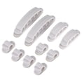 thumbnail image 1 of Desktop Cable Holder, Multipurpose Clips Organizer Cord Management Desk Cable Organizer Tool, Convenient 10Pcs Racks Desks Home For Office, 1 of 8