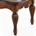 thumbnail image 4 of Cherry Wood Coffee Table with Elegant Turned Legs (52.5" x 30.5" x 20.5"), 4 of 5