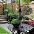 thumbnail image 5 of 6PCS 14 Inch Round Hanging Basket Liners Fabric Hanging Plant Liners, 5 of 5