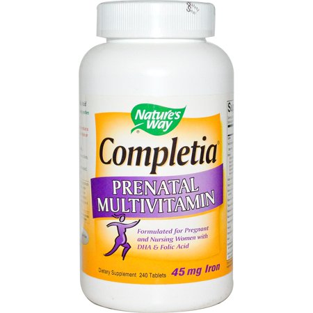 Nature's Way, Completia Prenatal Multivitamin, 240 Tablets(pack of