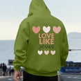 thumbnail image 1 of WILLBEST Sudaderas para Hombre Sudaderas con Capucha y Sudaderas para Hombre Sudadera con Capucha Informal Holgada con Estampado De Letras para Uso Diario Otoño Invierno Ropa De Calle Cómoda XXXGrande, 1 of 3