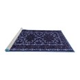 thumbnail image 2 of Ahgly Company Machine Washable Indoor Round Persian Blue Traditional Area Rugs, 3' Round, 2 of 4