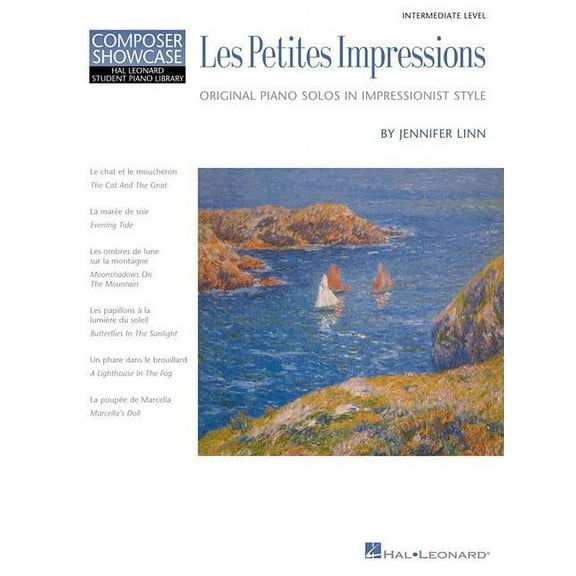Composer Showcase Les Petites Impressions - Intermediate Level Piano Sheet Music Book for Students and Teachers Impressionist Style Solos , (Paperback)