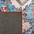 thumbnail image 6 of SAFAVIEH Tucson Otis Traditional Machine Washable Runner, 2'6" x 12', Beige/Blue, 6 of 8