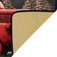 thumbnail image 6 of Dreamtimes Red Truck Moon Area Rug 39x20 in, Stain Resistant Comfy Carpet Small Throw Rug Anti Slip Elastic Cotton Interlayer for Kitchen Bathroom Living Room Bedroom, 6 of 6