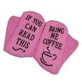 thumbnail image 2 of Novelty Fuzzy Slogan Socks Cupcake Socks Crew Socks Gifts Pink, 2 of 8