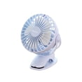 thumbnail image 1 of Yoobao Y-F04 USB Fan Rechargeable Handheld Mini Fan Clip Desktop 4-level Small Fans Electrical Fan Blue 6400mAh, 1 of 8